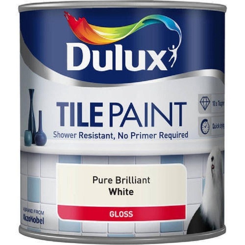 Eco Friendly And Non Toxic Easy To Apply Dulux Brilliant White Tile