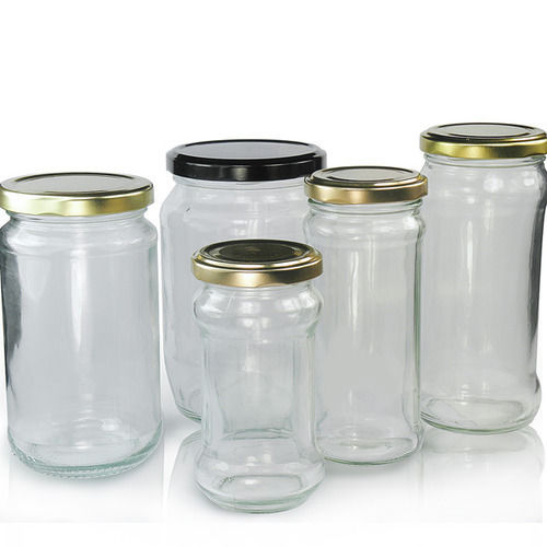 550ml Capacity Glass Storage Jar with Finishing and Air Tight Cap