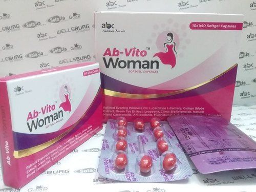 Black Ab-Vita Women Softgel Capsules