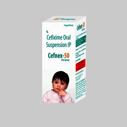 Antibiotic Bacterial Infections Use, Cefixime Oral Suspension Ip Cefnex-50 Dry Syrup