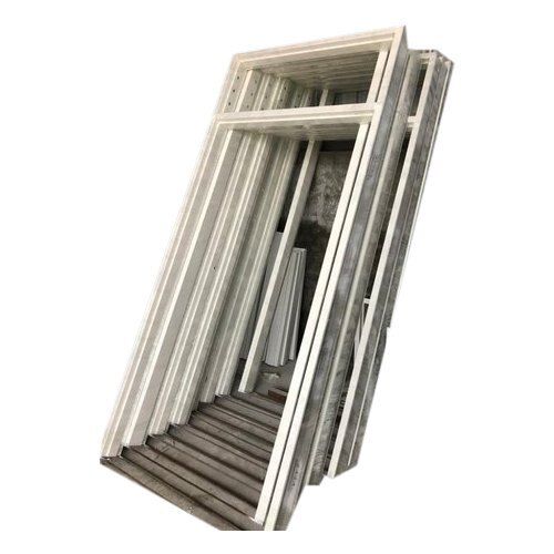 White Corrosion Resistance Rectangular Cold Rolled Galvanized Iron Door Frame