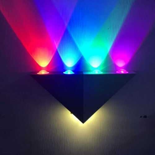 Electric Decorative Multicolor Wall Mount LED Spot Light For Home