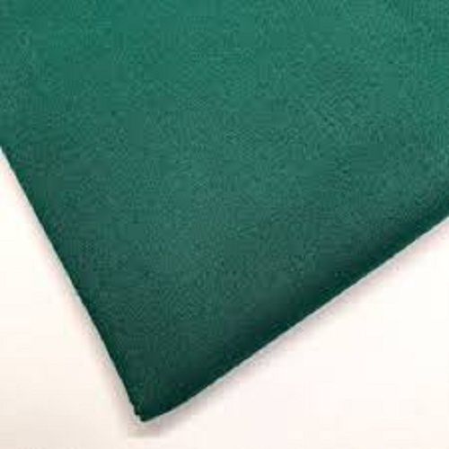 Green Color Plain Dyed 100% Pure Cotton Fabric For Textile Garment