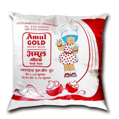 Hygienically Packed White Fresh And Full Creamy Healthy Natural Amul Cow Milk 