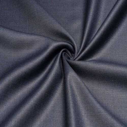 Washable Quick Drying Long Lasting Durable Lightweight Plain Black Cotton Suiting Fabric