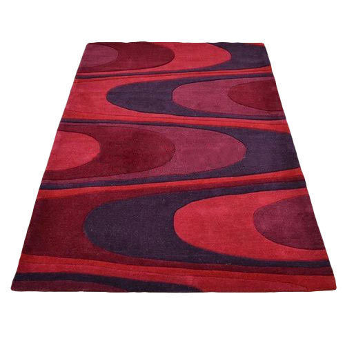 Rectangular Non Slip Easy To Clean Colored Floor Carpet