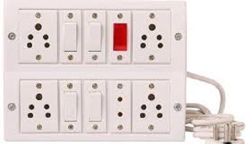 Short Circuit Protection And Electric Illuminated White Electrical Switch Board Frequency (Mhz): 50 Megahertz (Mhz)