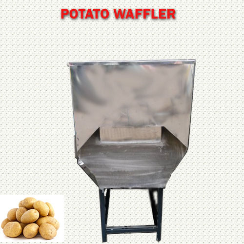 Stainless Steel Body Electric Potato Slicer (Waffler) For Restaurant And Hotel Application: Kitchen Equipment