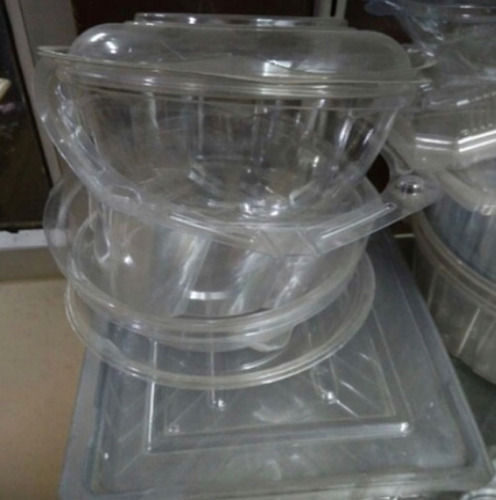 Transaprent Color Plastic Tiffin For Food Packaging