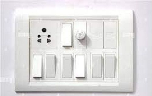 White Pvc Modular Premium Quality White Electrical Switch Board Frequency (Mhz): 50 Megahertz (Mhz)