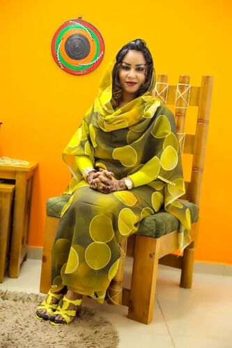 Yellow Mix Printed Textile Fabric For Traditional Ladies Dresses