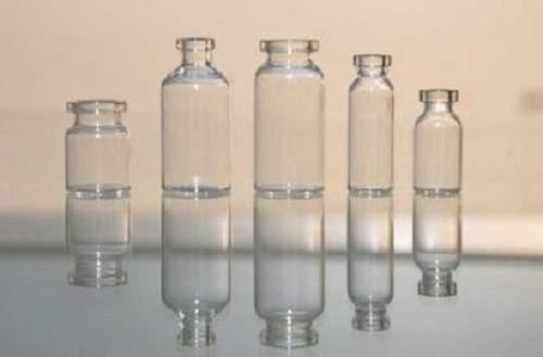 White  Transparent Tubular Glass Vials Used To Store Pharmaceuticals Medical And Liquid 