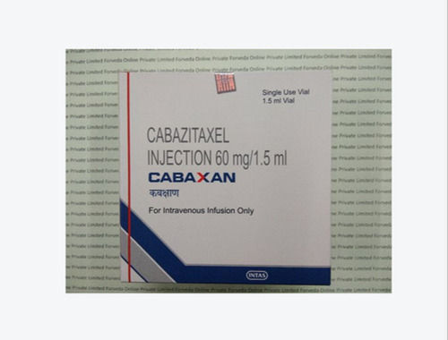 Cabaxan Cabazitaxel Injection 60Mg/1.5 Ml Cool & Dry Place