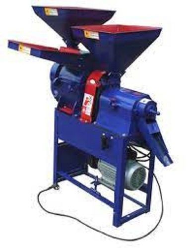 Automatic Dark Blue Rice Cleaning Machine With A Built In Timer And Lcd Display