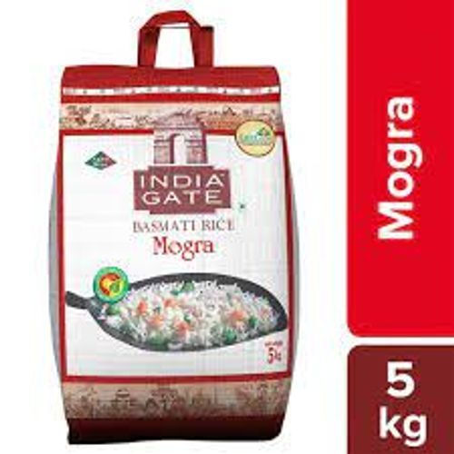 बासमती चावल का उच्च गुणवत्ता वाला ब्रांड मोगरा इंडिया गेट बासमती चावल बैग 5 किलो