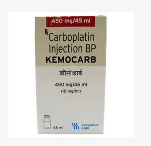 केमोकार्ब कार्बोप्लाटिन इंजेक्शन 40Mg/45Ml बीपी कूल एंड ड्राई प्लेस