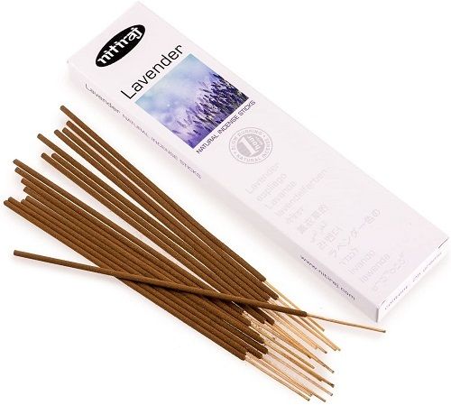 Lavender Brown Incense Stick 12 Inch, Burning Time 25 Minute For Religious Purpose Diameter: 1.3  Centimeter (Cm)