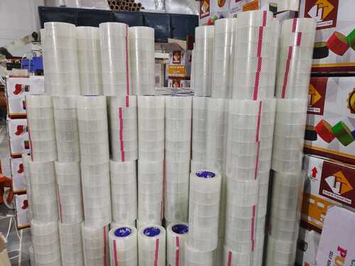 Moisture-Proof Transparent Self Adhesive Bopp Tape Roll For Packaging Tape Length: 65  Meter (M)