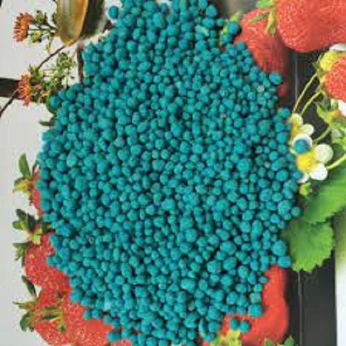 Non Edible Sky Blue Color Agricultural Fertilizer For Farmers
