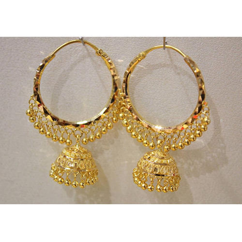 Stylish Fashionable Accessory Golden Earring Perfect For Party And Casual Wear Gender: Women'S