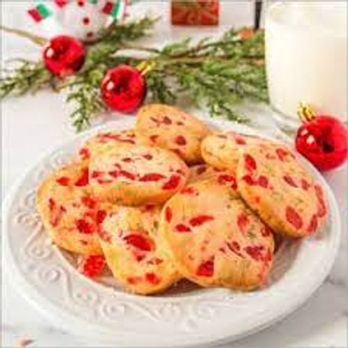 Washable Teatime Treat Tuti Fruity Flavor Backed Cherry Biscuit 