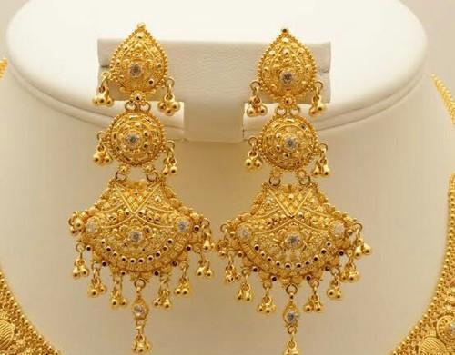 Buy Cute Small Size Light Weight Daily Wear Gold Design Earring for Girls