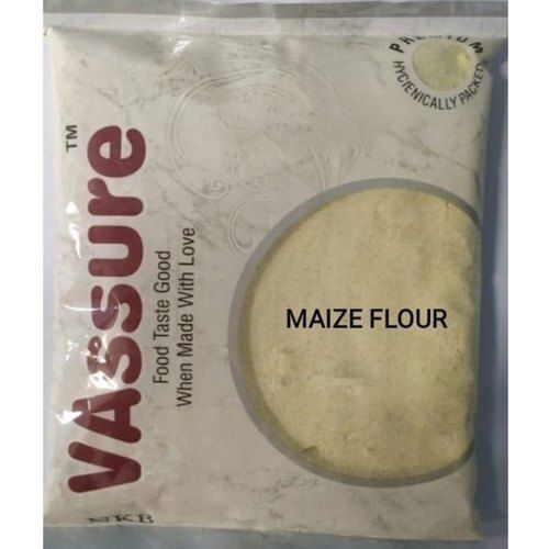 White 100% Pure Organic Hygienically Prepared Vassure Maize Flour