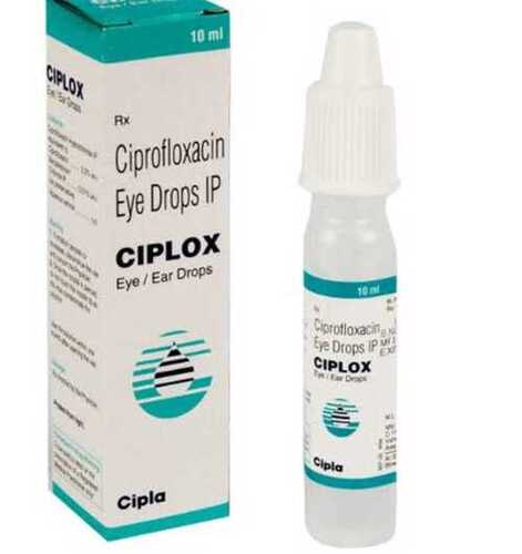 Ciprofloxacin Eye Drops Age Group: Adult