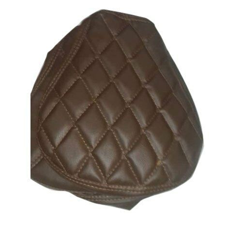 Classic Brown Rexine Waterproof Two Wheeler Seat Cover