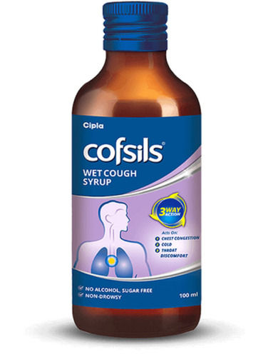 Liquid Allergic Wet Cough Syrup 