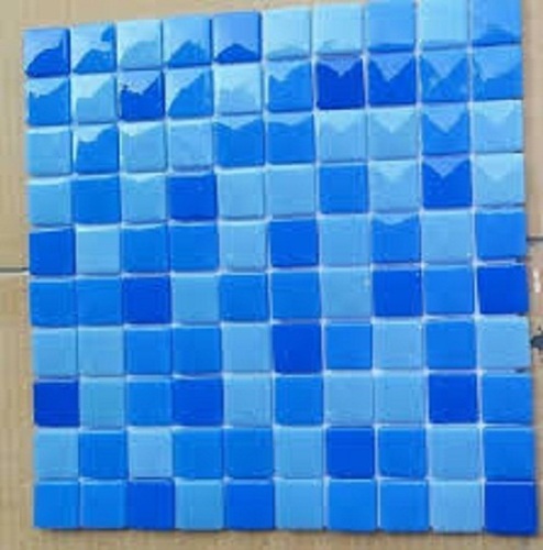 रंग नीला और आसमानी नीला सिरेमिक टाइल समकालीन एहसास आंतरिक आकार: 300* 300 मिमी