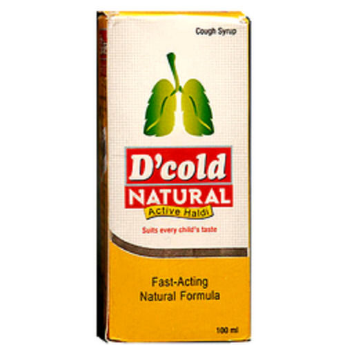 D'cold Natural Active Haldi Syrup