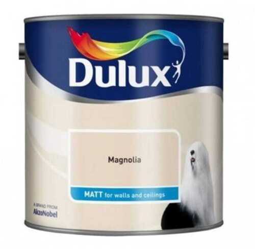 Magnolia Dulux Matt Finish Emulsion Paint, 2.5 Liter For Wall And Ceiling Chemical Name: Sodium Alginate