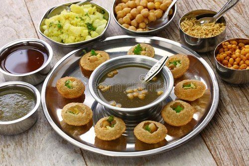 Mouth Watering Tasty Sweet And Spicy Healthy Street Food Pani Puri