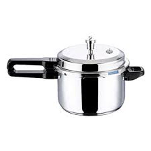 Smooth-Top Cook To Perfection Fast Helper Handle Stainless Steel Pressure Cooker Body Thickness: 1 Inch