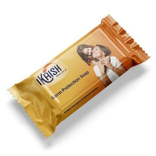 Yellow Soft Moisturizing And Smooth Skin Long Term Fragrance Ikrish 35Gm Germ Protection Soap