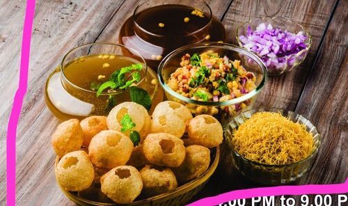 Sweet And Spicy Mouth Watering Tasty Healthy Street Food Pani Puri