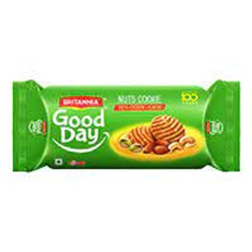 Tea Time Snacks Soft And Sweet Britannia Good Day Pista Badam Cookies Fat Content (%): 13 Grams (G)