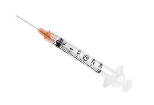 Transparent Disposable Plastic Pharmaceutical Syringes With Needle