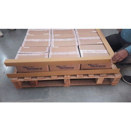 4 Way Wooden Pallet With Corrugated Box Packing And Capacity Of 1-1000 Kg