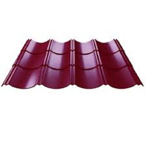 Affordable And Lightweight Material Made Maroon Aluminum Roofing Sheet