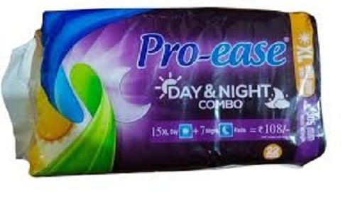 Breathable Disposable Anti Bacterial Soft And Comfortable Pro Ease Sanitary Pads