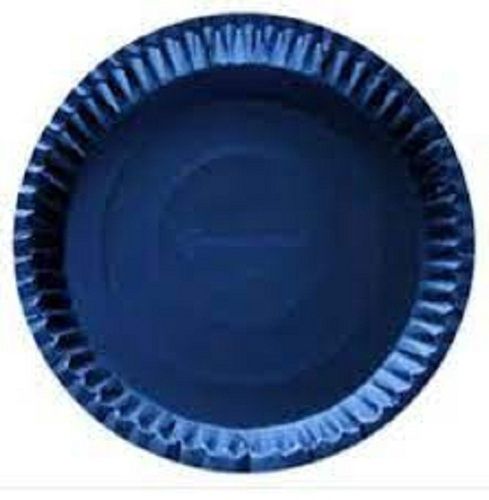 Eco Friendly And Light Weight Round Sliver Coated Paper Disposable Plates