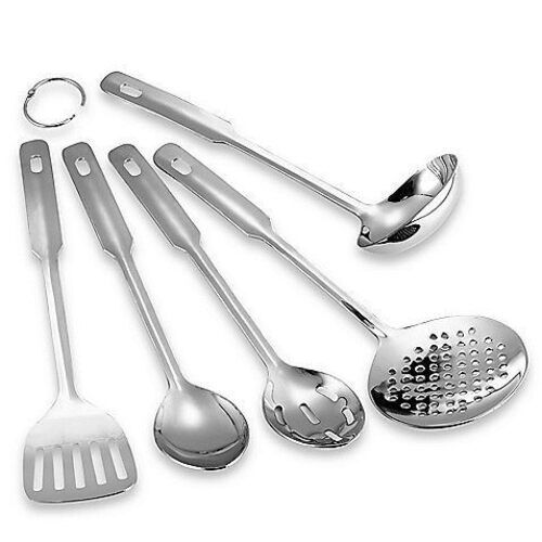 Elegant Design And Long-Lasting Secure Cooking Stainless Steel Serving Spoon 