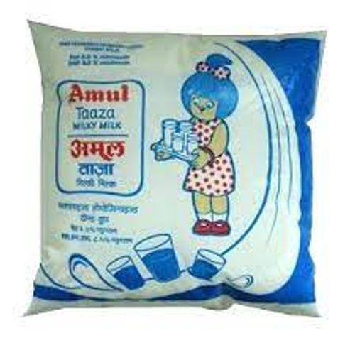 Healthy And Delicious Nutrients Protein Fresh Tasty Amul Taaza Toned Milk, 500Ml  Age Group: Adults