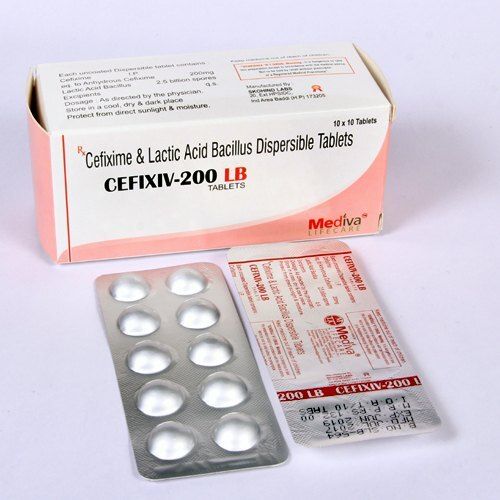 Mediva Life Care Cefixiv 200 Mg Tablets, 10x10 Pack