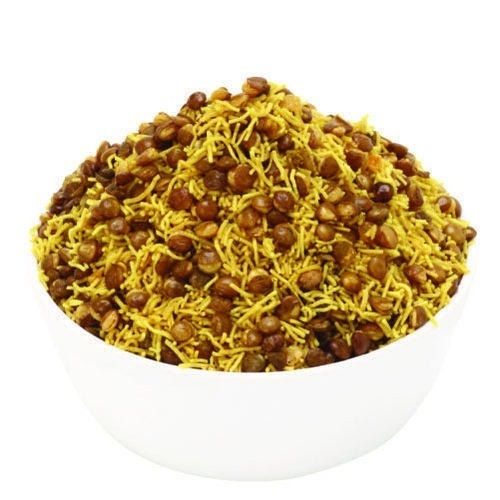 Rich Taste Yellow Spicy And Crunchy Dalmoth Namkeen For Snacks Pack Of 1 Kg  Carbohydrate: 4.34 Grams (G)