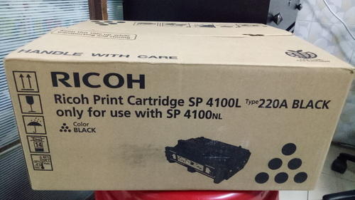 Smudge Proof Black Colour Laser Printer Ricoh Sp 4100 Printer Cartridge