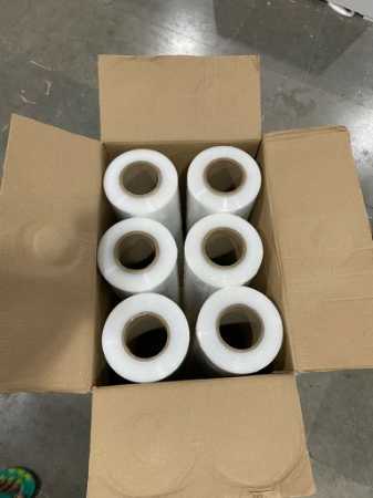 Transparent Ldpe Stretch Flim For Wrapping And Packaging With 6,12,18 Inch Hardness: Soft