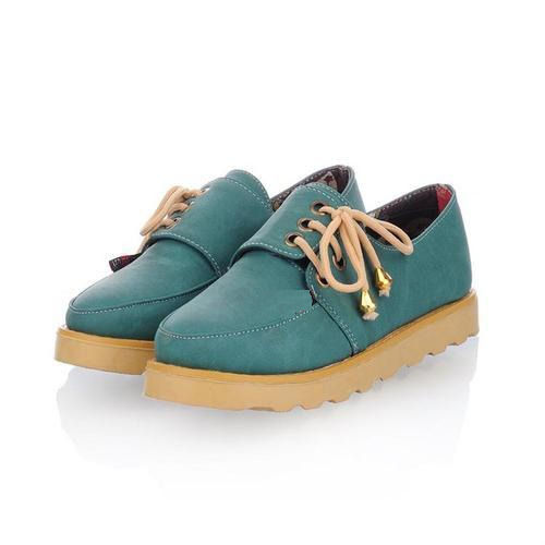 Quick Dry Beautiful Green Color Ladies Casual Shoes For Party Wear And Casual Wear